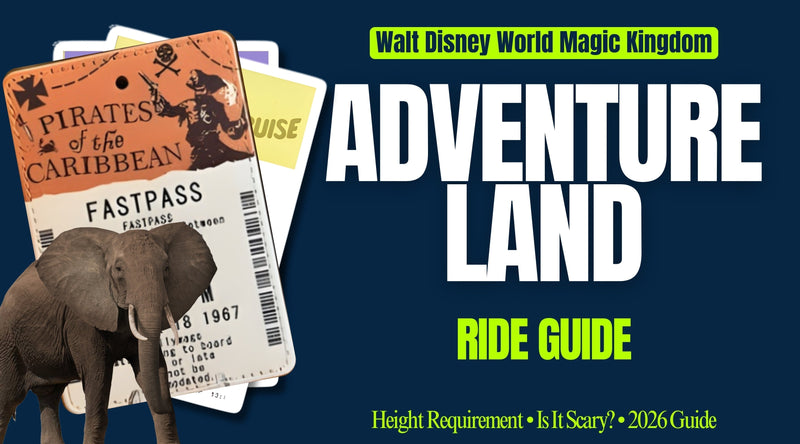 Adventureland Magic Kingdom 2026 – Rides, Heights & Rider Switch