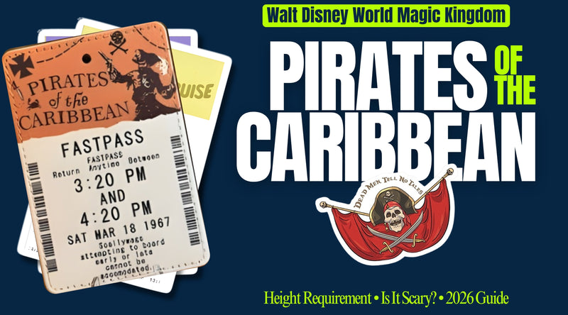 Pirates of the Caribbean Magic Kingdom 2026 – Height & Scary Guide