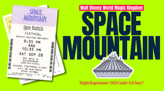 Space Mountain Magic Kingdom (2026 Guide + Height Requirement, Is It Scary & Parent Tips)
