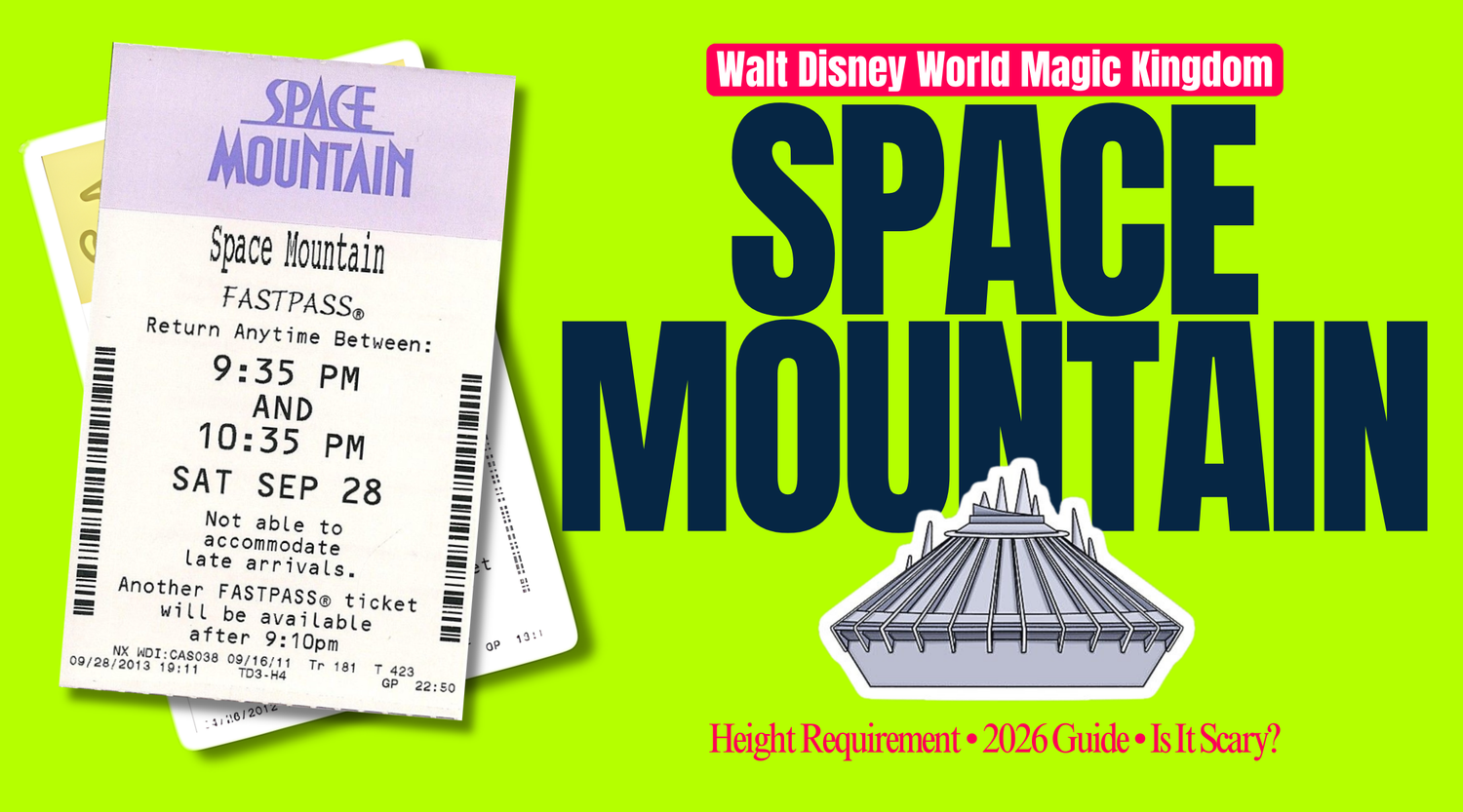 Space Mountain 2026 – Height Requirement, Is It Scary & Parent Tips