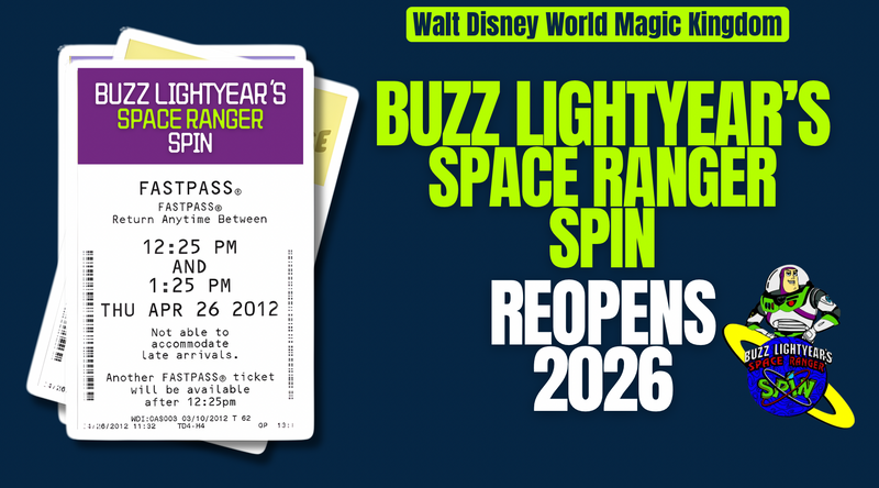 Buzz Lightyear Space Ranger Spin Is Back – 2026 Reopening Guide