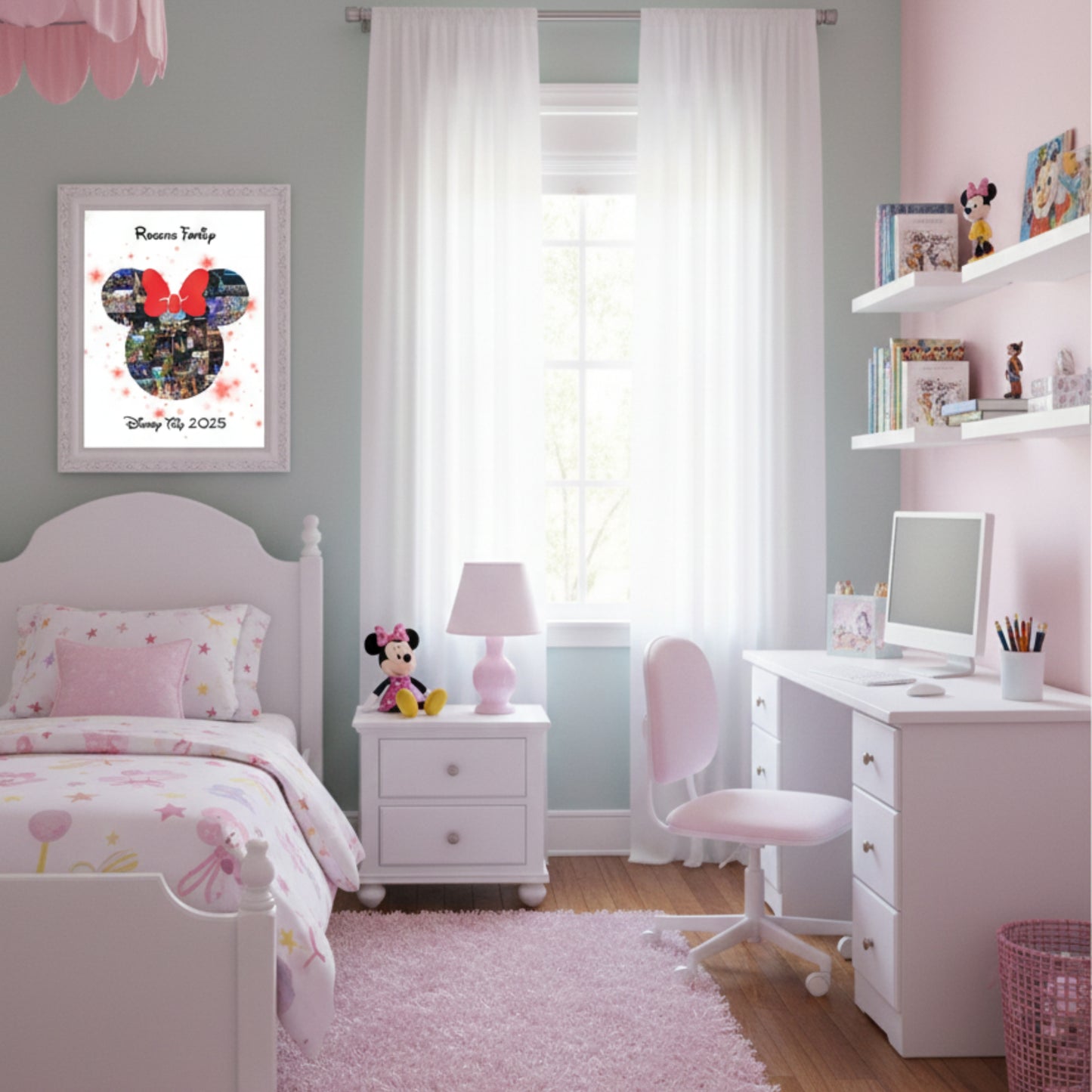 Mickey & Minnie Photo Collage – Custom Disney Vacation Keepsake