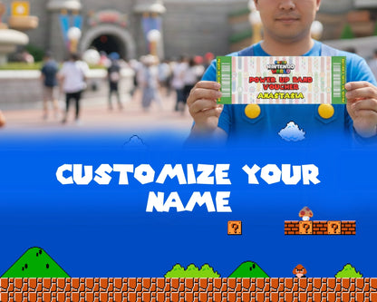 Super Nintendo World Power Up Band Voucher – Instant Download