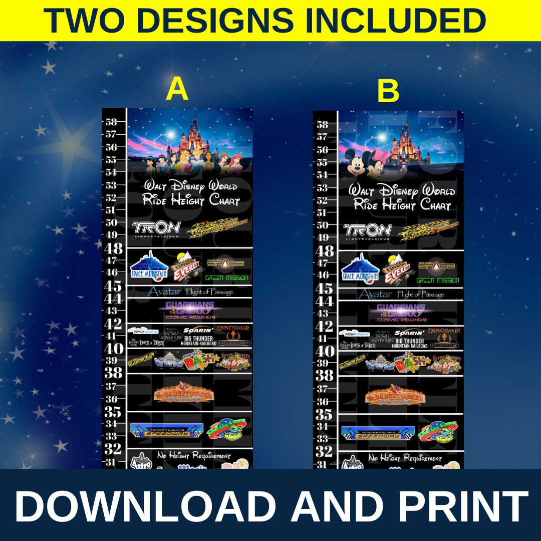 Disney ride height chart, Disney growth chart, Disney height tracker, Disney World planning, Disney instant download, Disney ride requirements, Disney travel essentials, printable height chart, Disney vacation prep, kids growth chart, Disney keepsake, Disney trip planner, Disney ride guide, theme park height chart, Disney World rides, Disney digital download, Disney printables, family Disney trip, Disney milestone tracker, Disney park planning