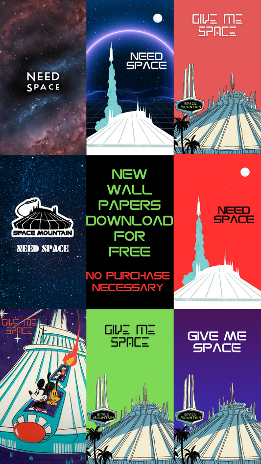 Free Exclusive Space Mountain Wallpaper | Space Mountain 50th Anniversary