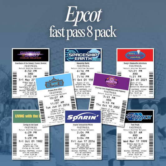 FastPass Magnets – Premade Packs