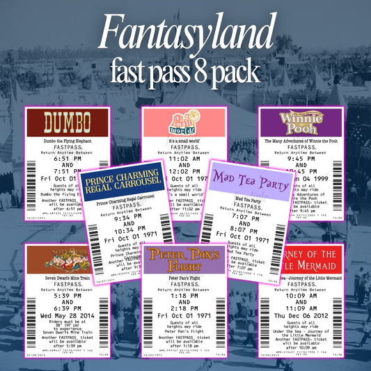FastPass Magnets – Premade Packs