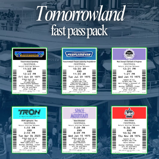 FastPass Magnets – Premade Packs