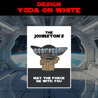 Galaxy Warrior Silhouette Photo Collage – Space Adventure-Inspired Keepsake