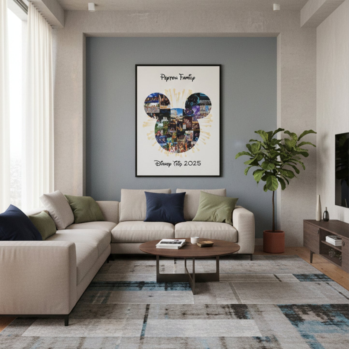 Mickey & Minnie Photo Collage – Custom Disney Vacation Keepsake