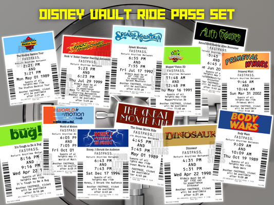 FastPass Magnets – Premade Packs
