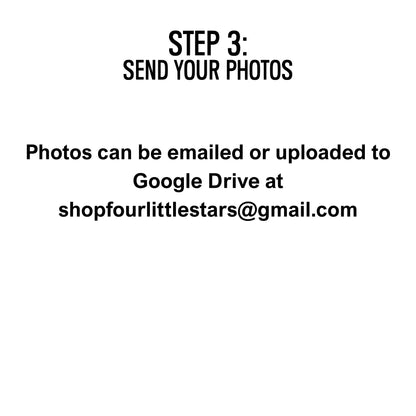 Princess Castle Custom Photo Collage Canvas or Framed Print