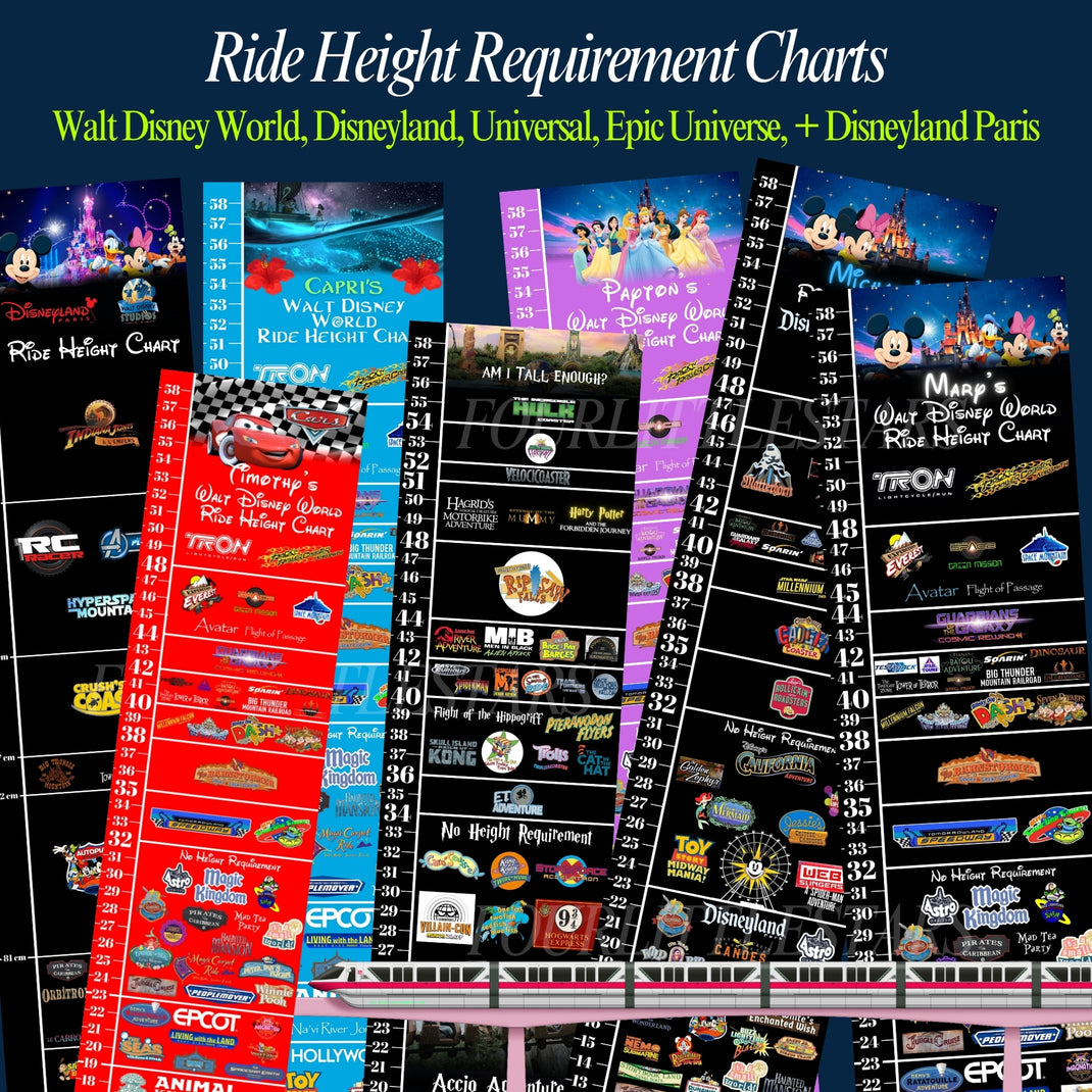 Disney World Ride Height Requirements 2026 -- Free Live Guide – Four ...